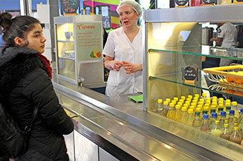 Ganz wichtig: Cafeteria testen!