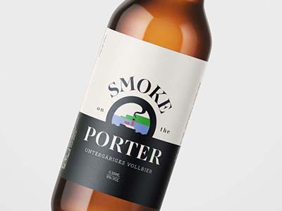 Bierflasche 'Smoke on the Porter' 